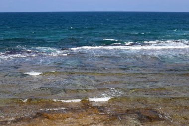 Kuzey İsrail 'deki Akdeniz kıyıları