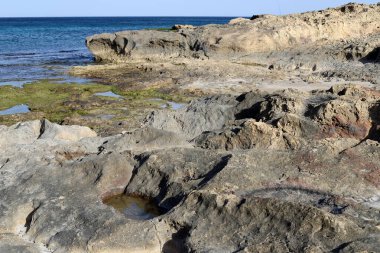Kuzey İsrail 'deki Akdeniz kıyıları