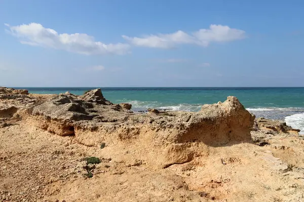 Kuzey İsrail 'deki Akdeniz kıyıları