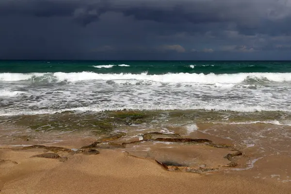 Kuzey İsrail 'deki Akdeniz kıyıları