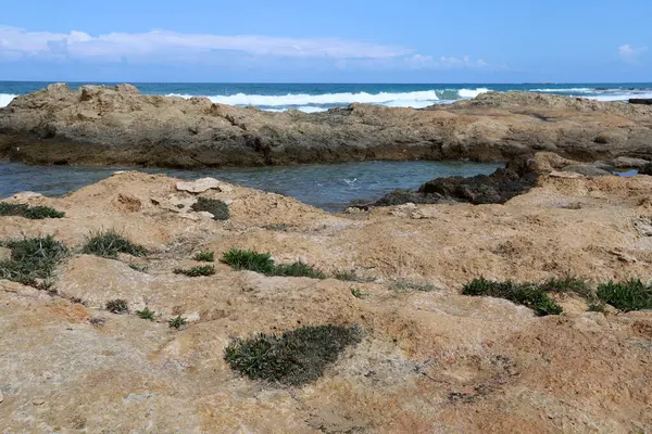 Kuzey İsrail 'deki Akdeniz kıyıları