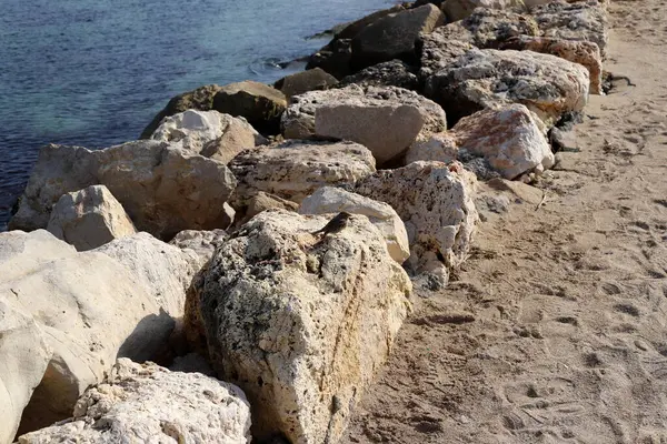 Kuzey İsrail 'deki Akdeniz kıyıları