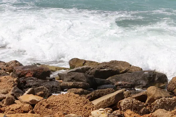 Kuzey İsrail 'deki Akdeniz kıyıları