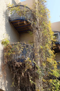 Bina ve yapıların inşasında mimari bir detay olarak balkon