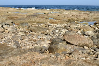 Kuzey İsrail 'deki Akdeniz kıyıları