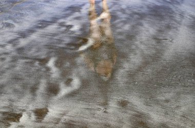 Akdeniz 'deki deniz dalgasının rengi..