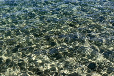 Akdeniz 'deki deniz dalgasının rengi..