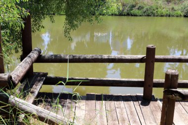 Yarkon Nehri Tel Aviv 'in ortasından akar..