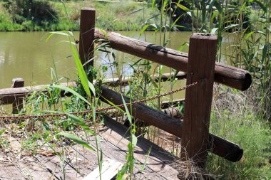 Yarkon Nehri Tel Aviv 'in ortasından akar..