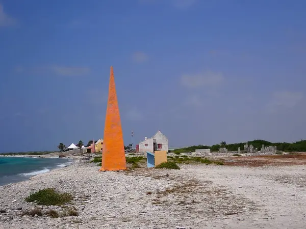 Bonaire Karayipler doğa denizine bakar 