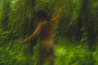 Ağaçlar yavaş kepenk kapatma hızıyla çekiliyor.