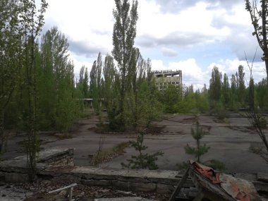 Chornobyl nükleer santral felaketinden 37 yıl sonra zamanda donan Pripyat şehrinin unutulmaz bir görüntüsü. Doğa tarafından geri kazanılmış ıssız sokaklar, bir zamanlar hayat dolu ve şimdi sessizlik içinde gizlenmiş bir topluluğun kutsal hikayesini fısıldıyor.. 