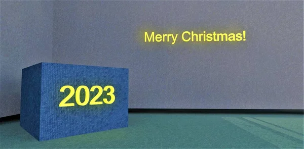 Эксклюзивный Холостой Поздравительной Открытки Рождество Разноцветное Ковровое Покрытие Стен Пола — стоковое фото