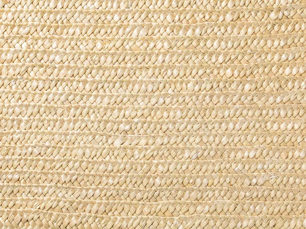 Background Light Yellow Mat Woven Reeds —  Fotos de Stock