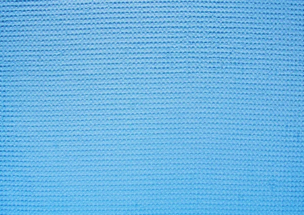 Абстрактный Ярко Синий Фон Текстурированной Мягкой Вафельной Ткани — стоковое фото