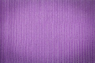 Soyut lavanta renkli örgü kumaş arkaplan üst görünümü, makro fotoğraf.
