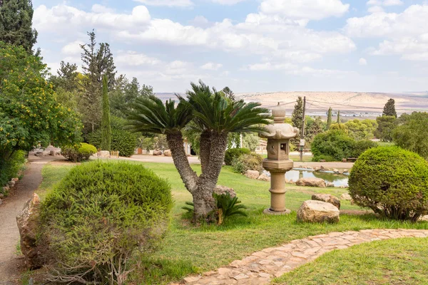 Beit Shean Israel Octubre 2022 Jardín Japonés Kibutz Heftziba Valle — Foto de Stock