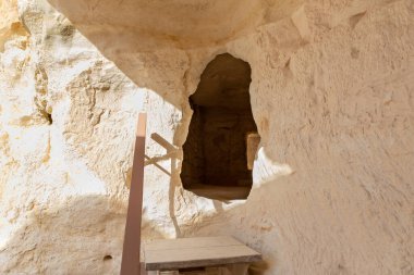 The ruins of the central city - fortress of the Nabateans - Avdat, between Petra and the port of Gaza on the trade route called the Incense Road, in southern Israel