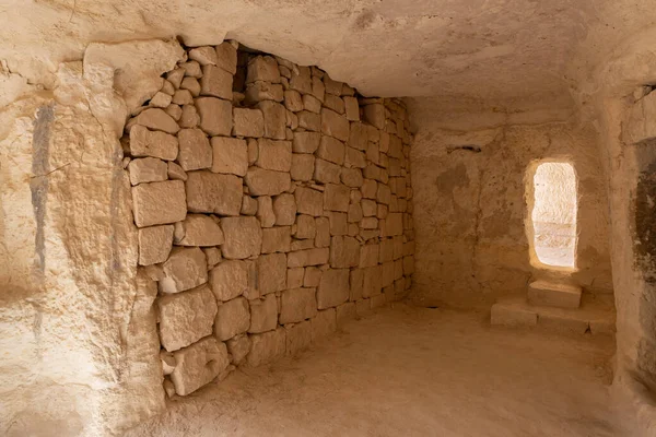 stock image The ruins of the central city - fortress of the Nabateans - Avdat, between Petra and the port of Gaza on the trade route called the Incense Road, in southern Israel