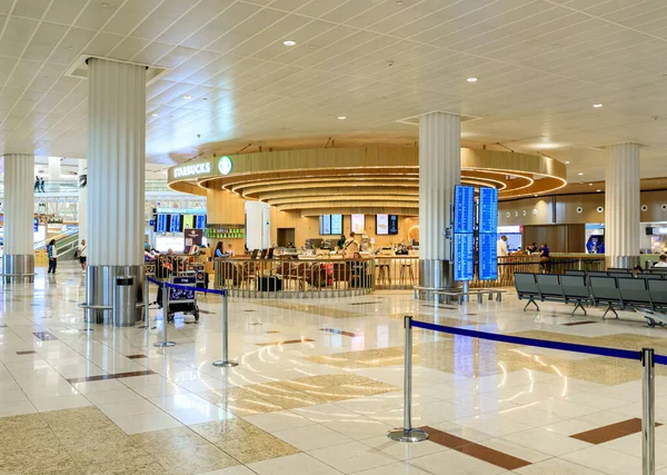Dubai United Arab Emirates Березня 2023 Lounge Dubai International Airport — стокове фото