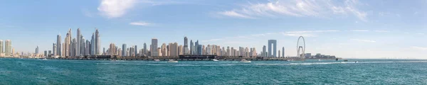 Dubai Egyesült Arab Emírségek 2023 Március Kilátás Turistabusz Ablakából Palm — Stock Fotó