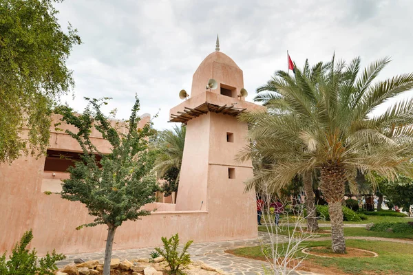 Abu Dhabi Émirats Arabes Unis Mars 2023 Ancien Fort Pierre — Photo