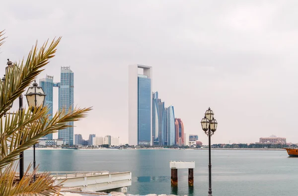 Abu Dhabi Egyesült Arab Emírségek 2023 Március Kilátás Heritable Falu — Stock Fotó