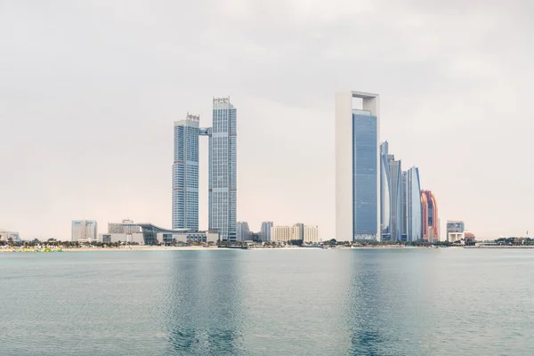 Abu Dhabi Emirados Árabes Unidos Março 2023 Vista Território Aldeia — Fotografia de Stock