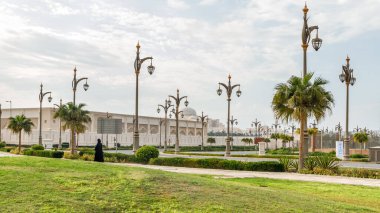 Abu Dabi, Birleşik Arap Emirlikleri, 19 Mart 2023: Başkanlık Sarayı - Abu Dabi şehrindeki Qasr Al Watan, Birleşik Arap Emirlikleri