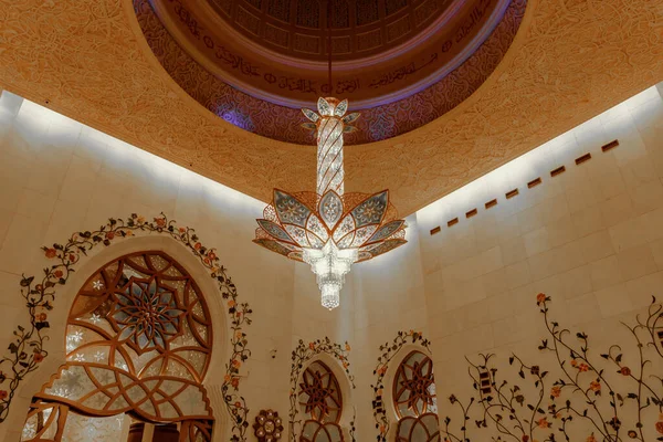Abu Dhabi United Arab Emirates March 2023 Splendor Decorative Ornate Stock Photo