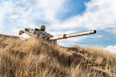 İsrail tankının Yom Kippur Savaşı sırasında yok ettiği taret İsrail 'in kuzeyindeki Golan Tepeleri' ndeki OZ 77 Tank Tugayı Anıtı yakınlarındaki Gözyaşı Vadisi 'nde bulunuyor.