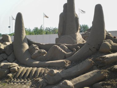 Antalya, Türkiye, 08 Ağustos 2007: Türkiye 'nin Antalya kentindeki camilerden biri