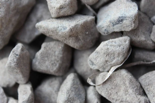 close up of a pile of stone