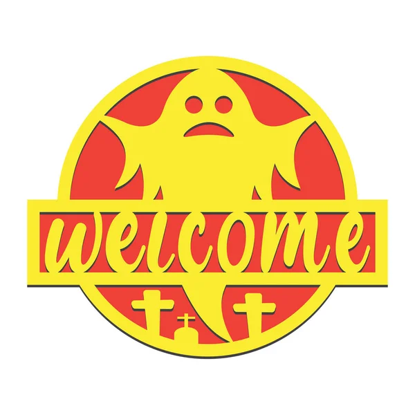 Cadılar Bayramı Yuvarlak İşaret Kapısı Askısı Lazer Kesimi