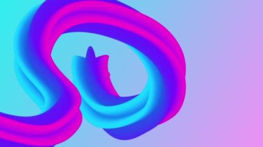 Soyut renkli dalga arkaplanı. Canlandırma arkaplanı