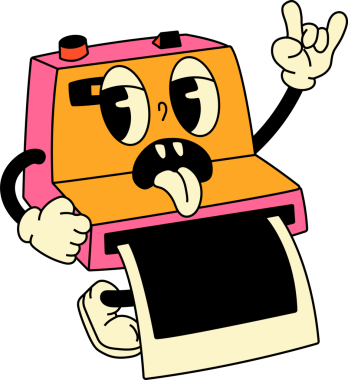 Retro Anlık Kamera Çizgi Film KarakteriName