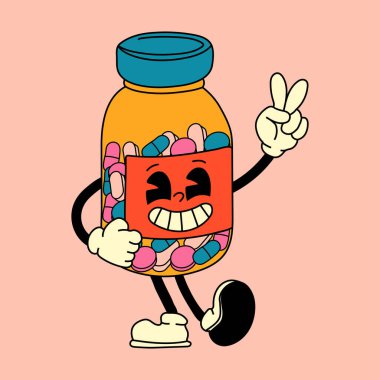 Harika Retro Haplar Kavanozu Karakteri