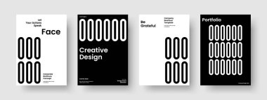 Modern İş Sunumu Tasarımı. Geometrik Arkaplan Şablonu. İzole Rapor Düzeni. El ilanı. Pankart. Kitap kapağı. Poster. Broşür. Broşür. Not defteri. El ilanı. Broşür. Haber bülteni