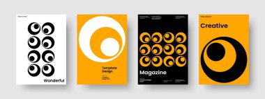 Geometrik Broşür Şablonu. Soyut Flyer Düzeni. Yaratıcı Rapor Tasarımı. Poster. Kitap kapağı. İş sunumu. Geçmişi. Pankart. Günlük. Broşür. Not defteri. Broşür. Reklamcılık