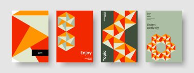 Geometrik Flyer Tasarımı. Modern Poster Düzeni. Yaratıcı Sancak Şablonu. İş sunumu. Rapor verin. Geçmişi. Kitap kapağı. Broşür. Dergi. Not defteri. Katalog. Broşür. Broşür. El ilanı