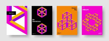 Yaratıcı İş Sunum Şablonu. Geometrik Arkaplan Tasarımı. İzole edilmiş Flyer düzeni. Rapor verin. Kitap kapağı. Broşür. Pankart. Poster. Broşür. Broşür. Portföy. Haber bülteni. Reklamcılık