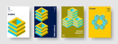 Geometrik Sancak Düzeni. Modern Rapor Şablonu. İzole Flyer Tasarımı. Kitap kapağı. Broşür. Poster. Geçmişi. İş sunumu. Portföy. El ilanı. Reklamcılık. Haber bülteni. Broşür