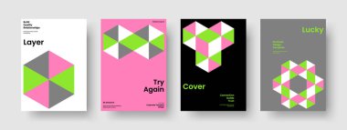 Geometrik Flyer Şablonu. Modern Haber Düzeni. İzole Broşür Tasarımı. Pankart. Kitap kapağı. Poster. İş sunumu. Geçmişi. Katalog. Reklamcılık. Not defteri. Marka Kimliği. El ilanı