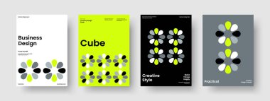 Yaratıcı Flyer Düzeni. İzole iş sunum şablonu. Soyut Broşür Tasarımı. Poster. Pankart. Geçmişi. Rapor verin. Kitap kapağı. Broşür. Marka Kimliği. Portföy. Broşür. Günlük