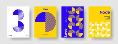 Modern İş Sunum Şablonu. İzole Arkaplan Tasarımı. Geometrik Sancak Düzeni. El ilanı. Kitap kapağı. Poster. Broşür. Rapor verin. Portföy. Dergi. El ilanı. Marka Kimliği. Broşür