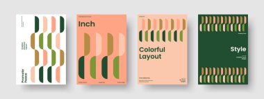 Geometrik Rapor Şablonu. İzole edilmiş İş Sunumu Tasarımı. Modern Arkaplan Düzeni. Kitap kapağı. Poster. El ilanı. Broşür. Pankart. Reklamcılık. Not defteri. Dergi. Broşür. El ilanı. Günlük