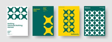 Geometrik Broşür Şablonu. İzole Poster Düzeni. Soyut Arkaplan Tasarımı. Rapor verin. İş sunumu. Kitap kapağı. El ilanı. Pankart. El ilanı. Haber bülteni. Katalog. Dergi. Not Defteri