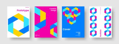 Soyut Broşür Şablonu. Modern Flyer Düzeni. İzole edilmiş İş Sunumu Tasarımı. Kitap kapağı. Poster. Pankart. Geçmişi. Rapor verin. Katalog. Broşür. Not defteri. Haber bülteni. Broşür. Portföy