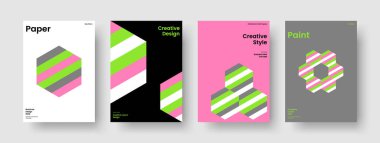 Geometrik Rapor Tasarımı. İzole edilmiş Arkaplan Şablonu. Modern Flyer Düzeni. Poster. Broşür. Kitap kapağı. İş sunumu. Pankart. Katalog. Günlük. Haber bülteni. Dergi. Broşür. Reklamcılık