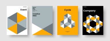 Yaratıcı Kitap Kapağı Tasarımı. İzole edilmiş Arkaplan Şablonu. Modern İş Sunumu Mizanpajı. Broşür. El ilanı. Rapor verin. Pankart. Poster. Günlük. Broşür. Marka Kimliği. Broşür. Reklamcılık